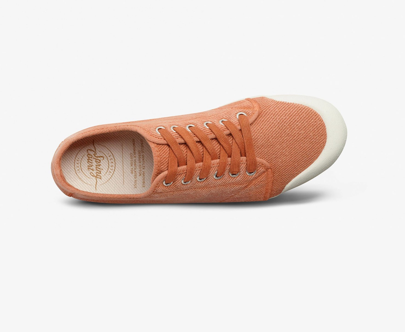 Spring Court G2 WASHED Men's Trainers Orange | South Africa-12XMVLHNY